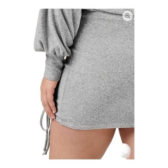 Hacci Ruched Pink Dress Sz 2X - Picture 4 of 5